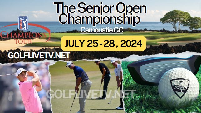 Round 3: The Senior Open Championship Golf Live Stream - Champions Tour slider