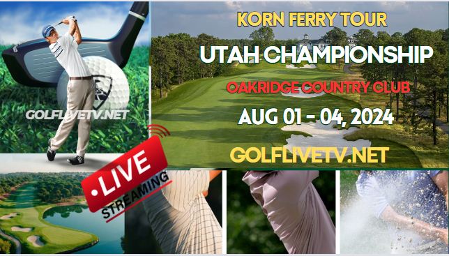 Round 1 - Utah Championship Golf Live Stream 2024: Korn Ferry Tour