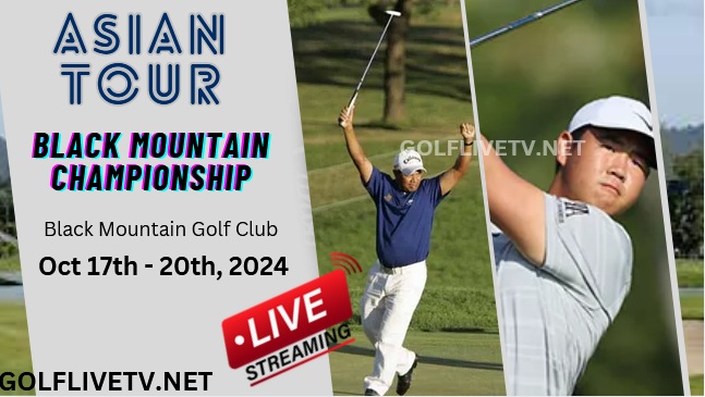 {Black Mountain Championship} Round 1 Golf Live Stream 2024 | Asian Tour