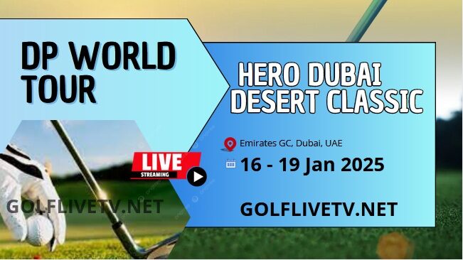 Round 1 |  Dubai Desert Classic Golf Live Streaming 2025 | DP World Tour