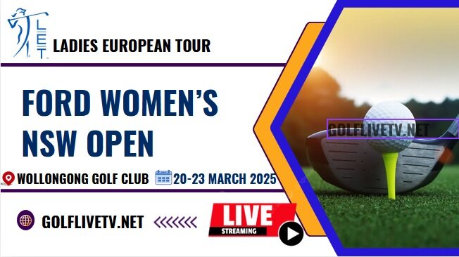 [Round 1]  NSW Womens Open Golf Live Stream 2025: LET