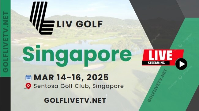 (Round 1) LIV Golf Singapore Live Stream 2025