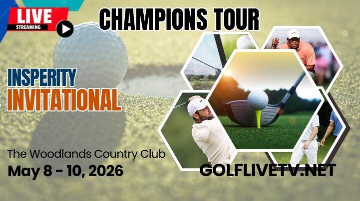 Rd Final : Insperity Invitational 2026 Golf Live Stream - Champions Tour